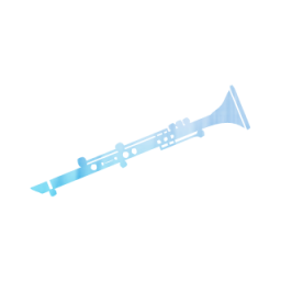 256x256 Clarinet Vector Png