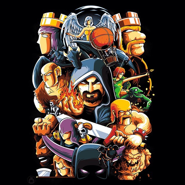 640x640 Angga Tantama Clash Of Clans T Shirt Available