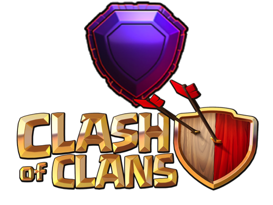 562x422 Clash Of Clan Logo Png Vector, Clipart