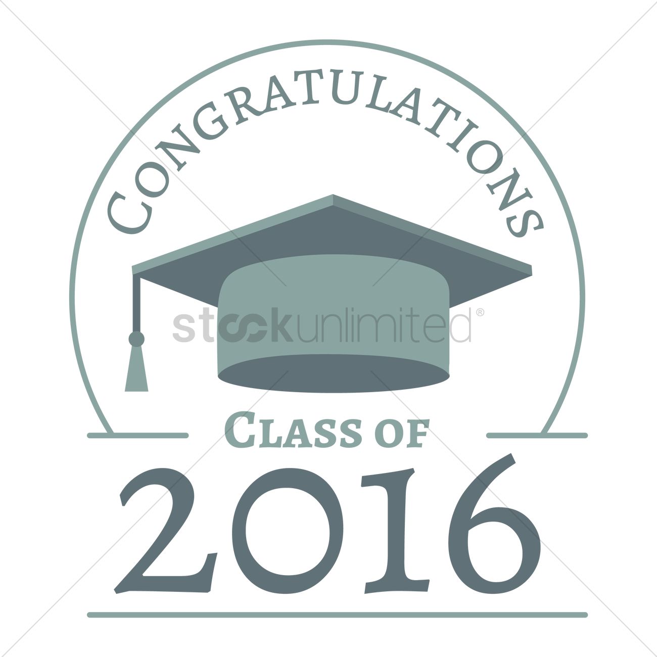 1300x1300 Congratulations Class Of Vector Image
