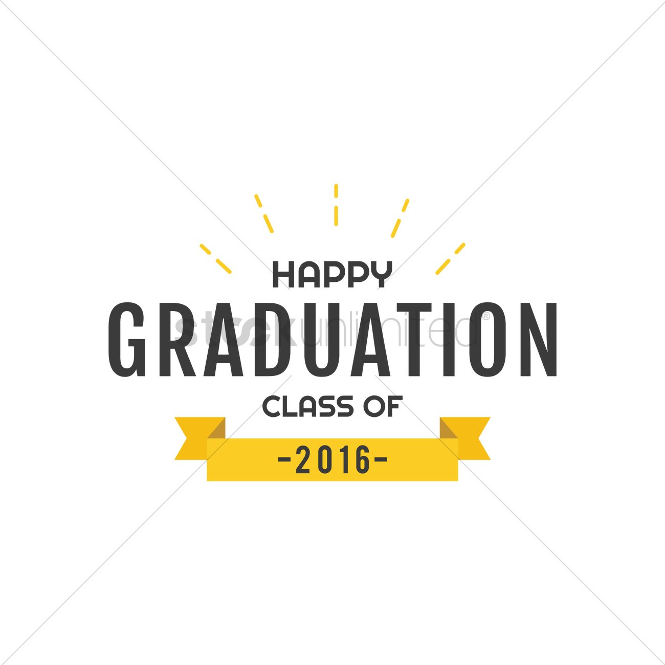 1300x1300 Happy Graduation Class Of Vector Image