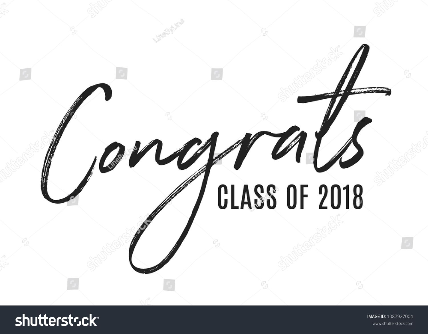 1500x1171 Congratulations Class Of Vector Text Icon Background