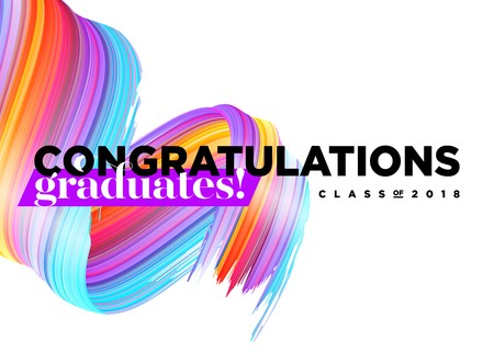 450x321 Congratulations Graduates Class Of Vector Logo Creative
