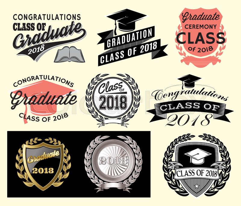 800x685 Graduation Sector Set Class Of Stock Vector Colourbox