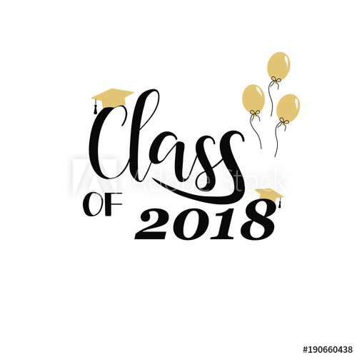 Download Class Of 2018 Vector at Vectorified.com | Collection of ...