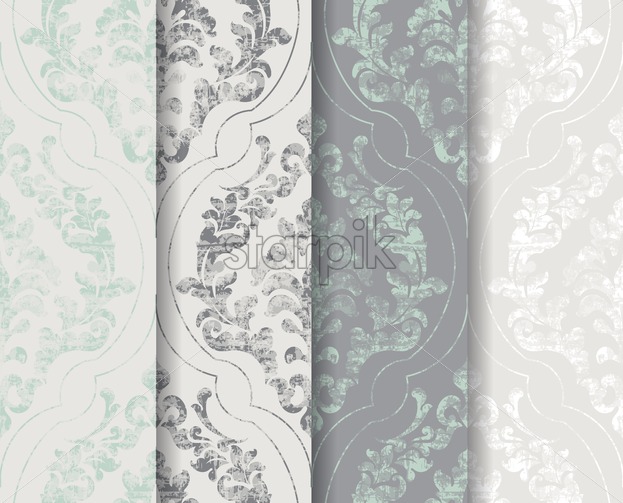 623x503 Classic Flourish Ornamented Background Vector Set Collection