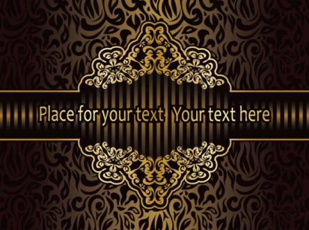 626x465 Classic Pattern Antique Art Background Vector Set Vector Free