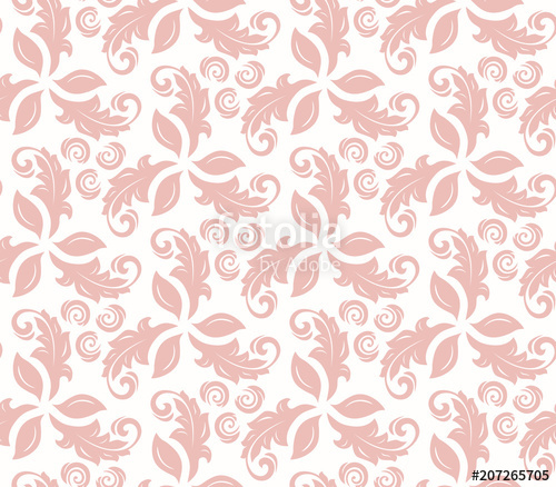 500x438 Floral Vector Ornament Seamless Abstract Classic Background