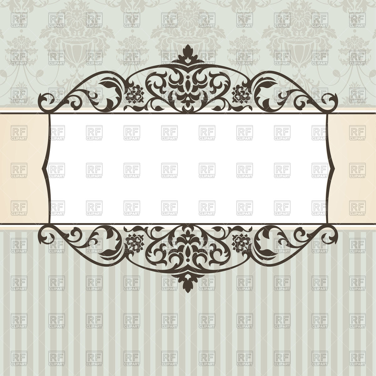 1200x1200 Vintage Frame On Classic Background Vector Image Of Backgrounds