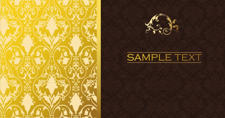 750x392 Classic European Pattern Background