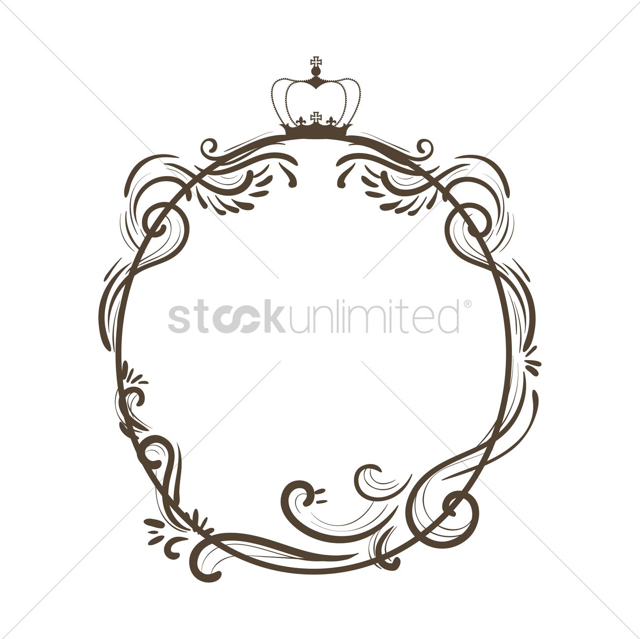Classic Border Vector Image 1300x1299 Classic Border Vector Image