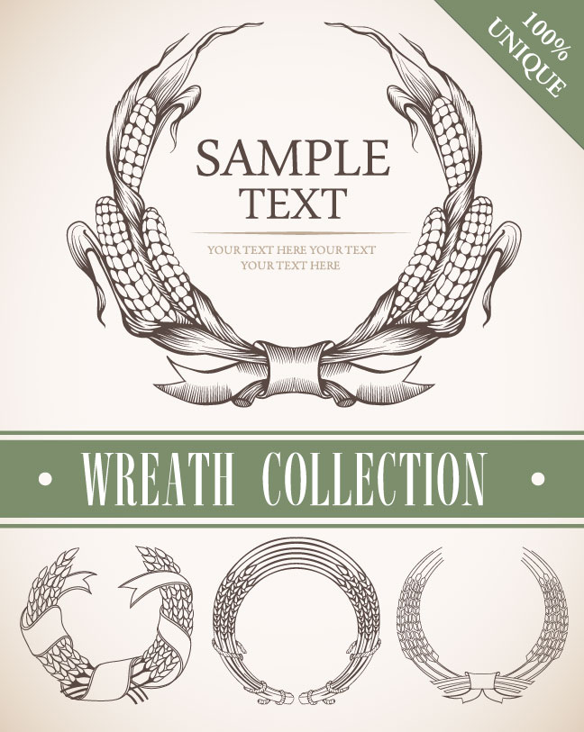 Classic Hand Painted Circular Border Vector Vector Sources 648x813 Classic Hand Painted Circular Border Vector Vector Sources