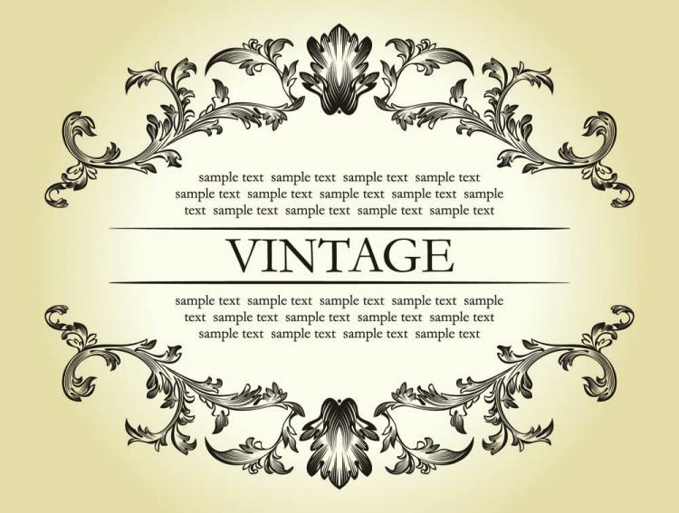 Classic Border Vector at Vectorified.com | Collection of Classic Border ...