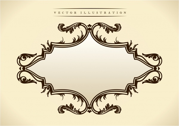 European Frame Template Classical Elegant Seamless Decor Free 600x425 European Frame Template Classical Elegant Seamless Decor Free