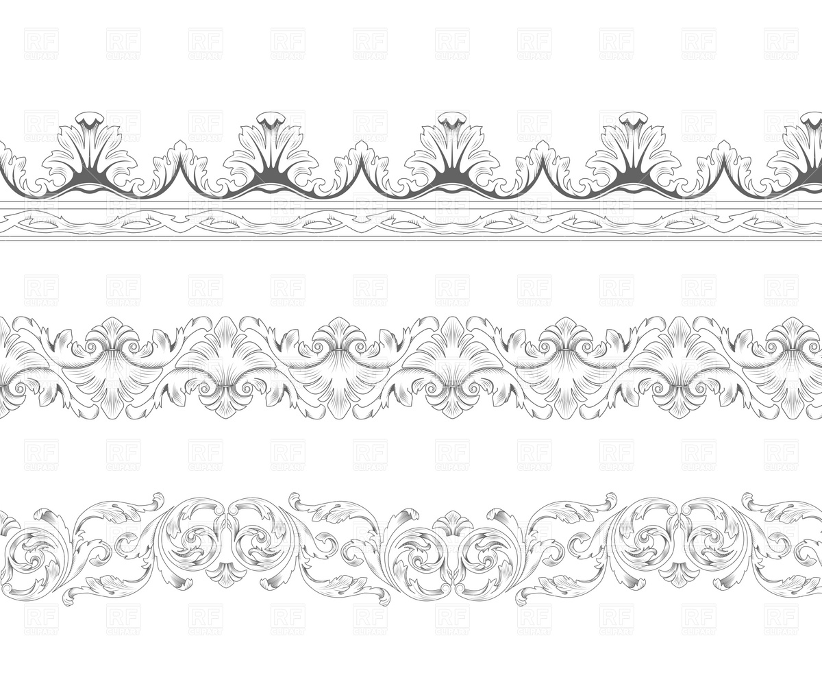 Classic Border Vector at Vectorified.com | Collection of Classic Border ...