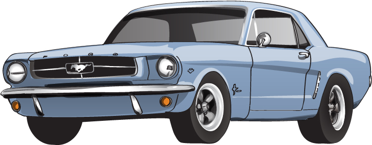 751x294 Red Vintage Car Vector Material Free Download