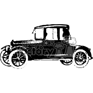 300x300 Old Vintage Distressed Cabriolet Car Retro Vector Design Vintage