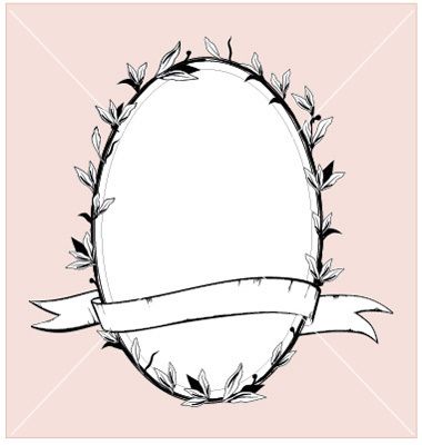 380x400 Classic Frame Vector