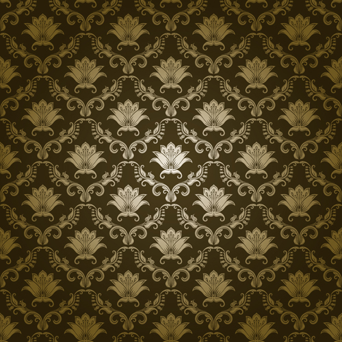500x500 Classic Floral Pattern Vector Free Download