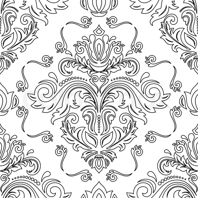 800x800 Elegant Vector Classic Pattern Stock Vector Colourbox