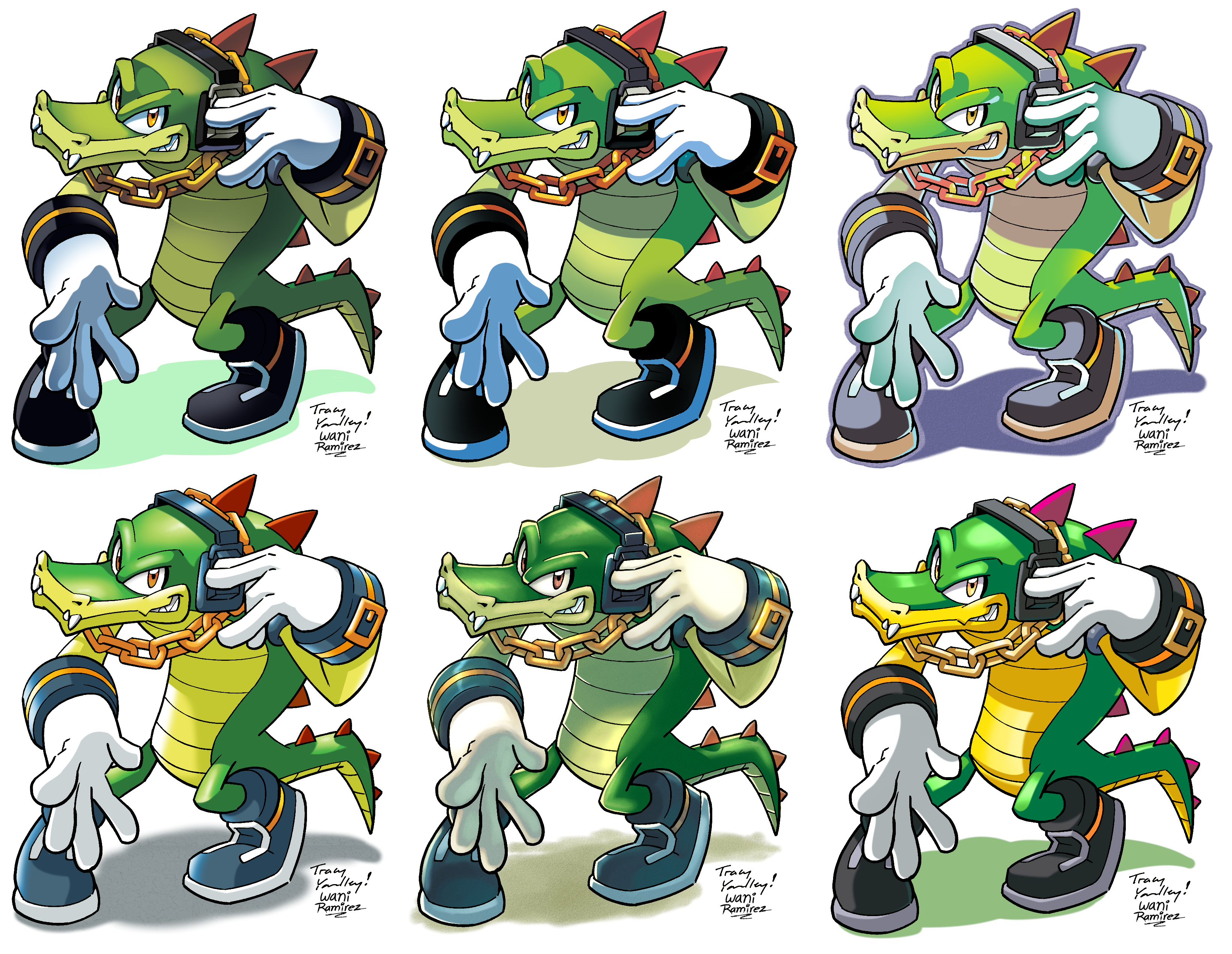 Vector The Crocodile: The Power Of Simplicity - u856o2c