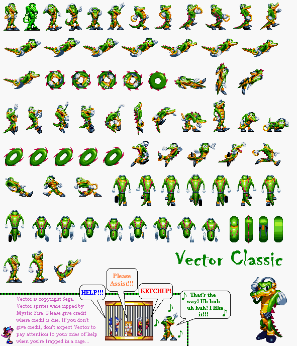 Sonic World Media Center Sprite Archive Vector 591x688 Sonic World Media Center Sprite Archive Vector