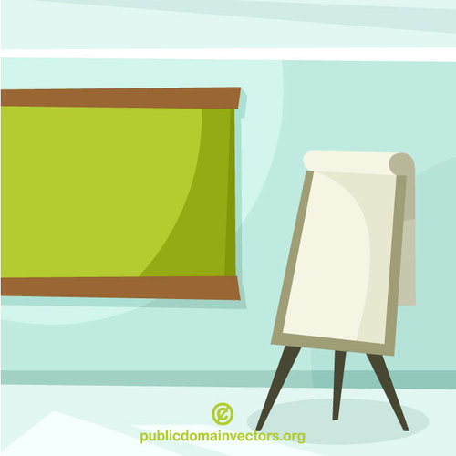 Classroom Vector Clip Art 500x500 Classroom Vector Clip Art