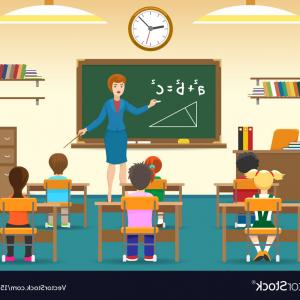 Classroom Vector at Vectorified.com | Collection of Classroom Vector ...