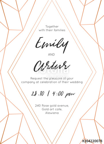 362x500 Wedding Invite, Invitation Save The Date Card Modern Design