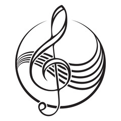 240x240 Treble Clef Photos, Royalty Free Images, Graphics, Vectors