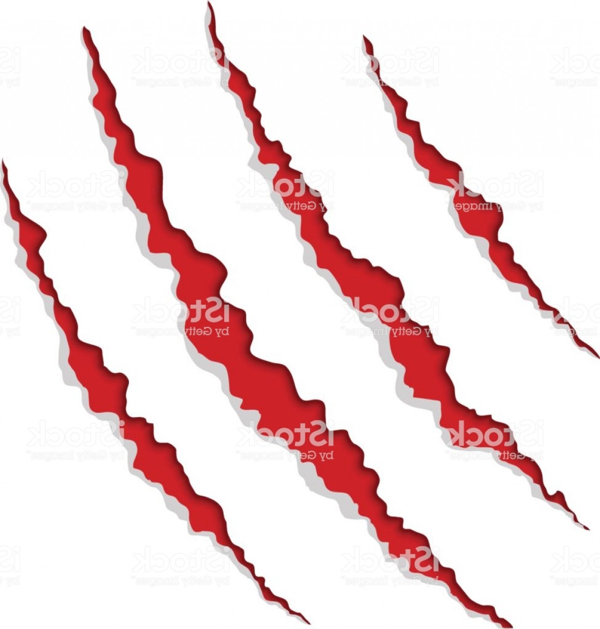 1172x1228 Claw Scratch On White Background A Vector Illustration Gm