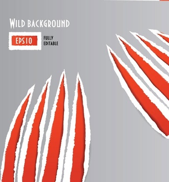 343x368 Claw Scratch Vector Free Vector Download