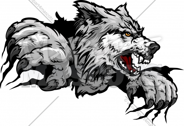 Wolf Claws Graphic Vector Logo 590x406 Wolf Claws Graphic Vector Logo