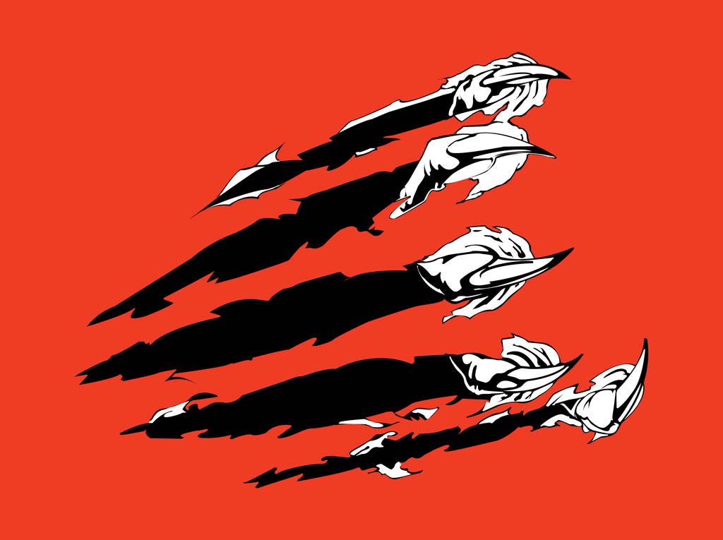 Claws Vector Vector Art Graphics 1024x765 Claws Vector Vector Art Graphics