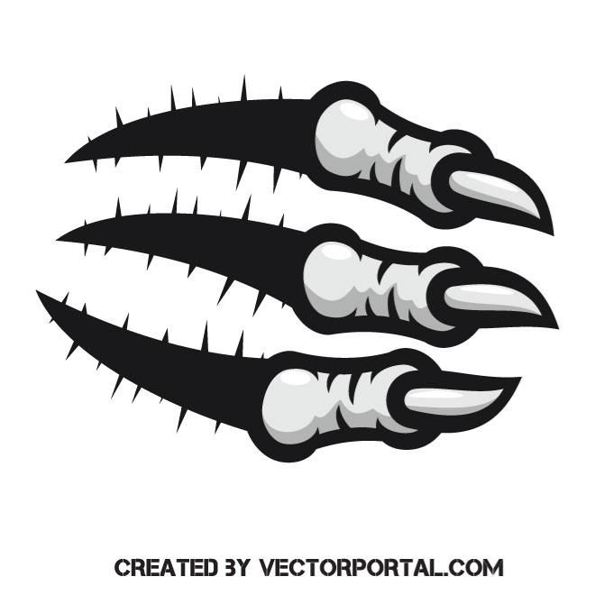 Claws Vector Image Animal Vectors Free Vector Images, Vector 660x660 Claws Vector Image Animal Vectors Free Vector Images, Vector