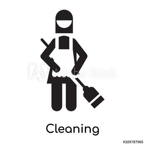 Cleaning Icon Vector Sign And Symbol Isolated On White Background 500x500 Cleaning Icon Vector Sign And Symbol Isolated On White Background