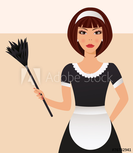 436x500 Cleaning Lady