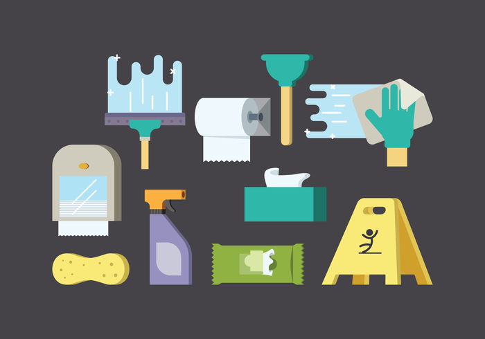 700x490 Free Cleaning Supplies Vector Graphics, Inc