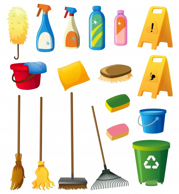 626x679 Cleaning Tools Vectors, Photos And Free Download