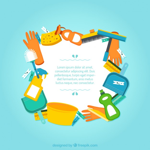 626x626 Cleaning Service Frame Vector Free Download