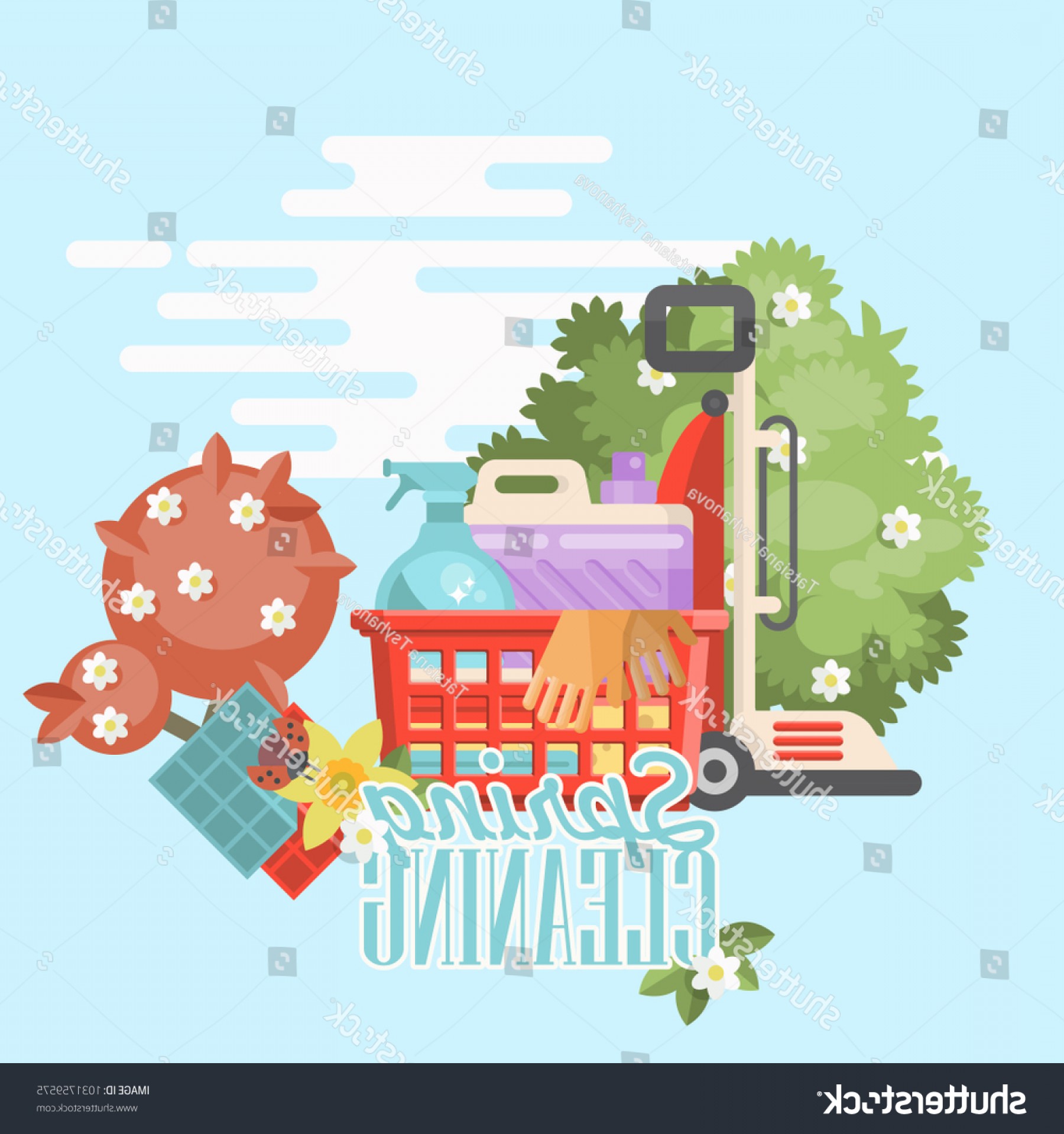 1800x1920 Cleaning Service Vector Illustration Modern Flat Hoodamathrun