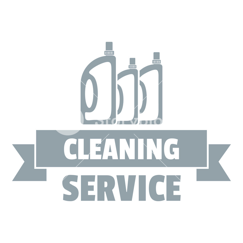 1000x1000 Cleaning Service Logo Simple Illustration Of Cleaning Service