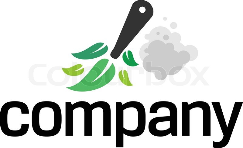 800x490 House Cleaning Service Logo Stock Vector Colourbox