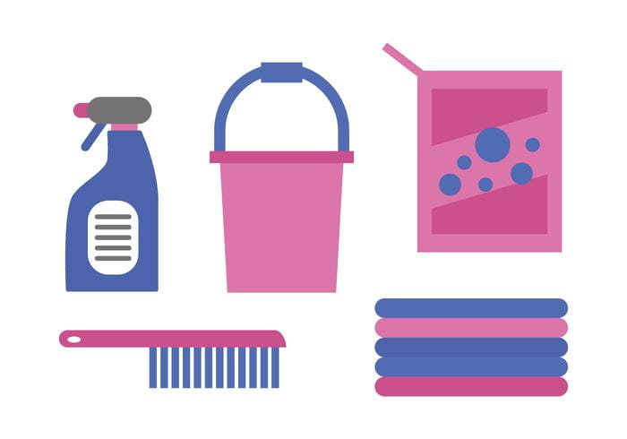 700x490 Pink Cleaning Supplies Vectors Free Graphics Uihere