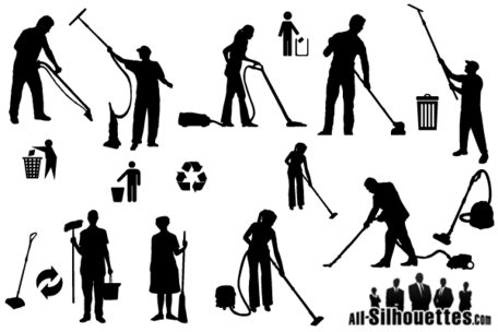 456x304 Free Free Vector Cleaner Silhouettess Clipart And Vector Graphics