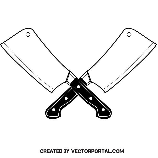 660x660 Cleaver Vector Image