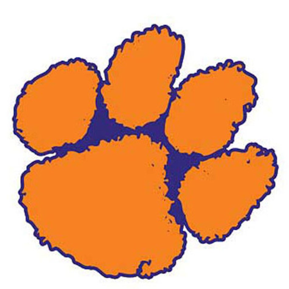 Clemson Tiger Paw Print Free Image 950x950 Clemson Tiger Paw Print Free Image