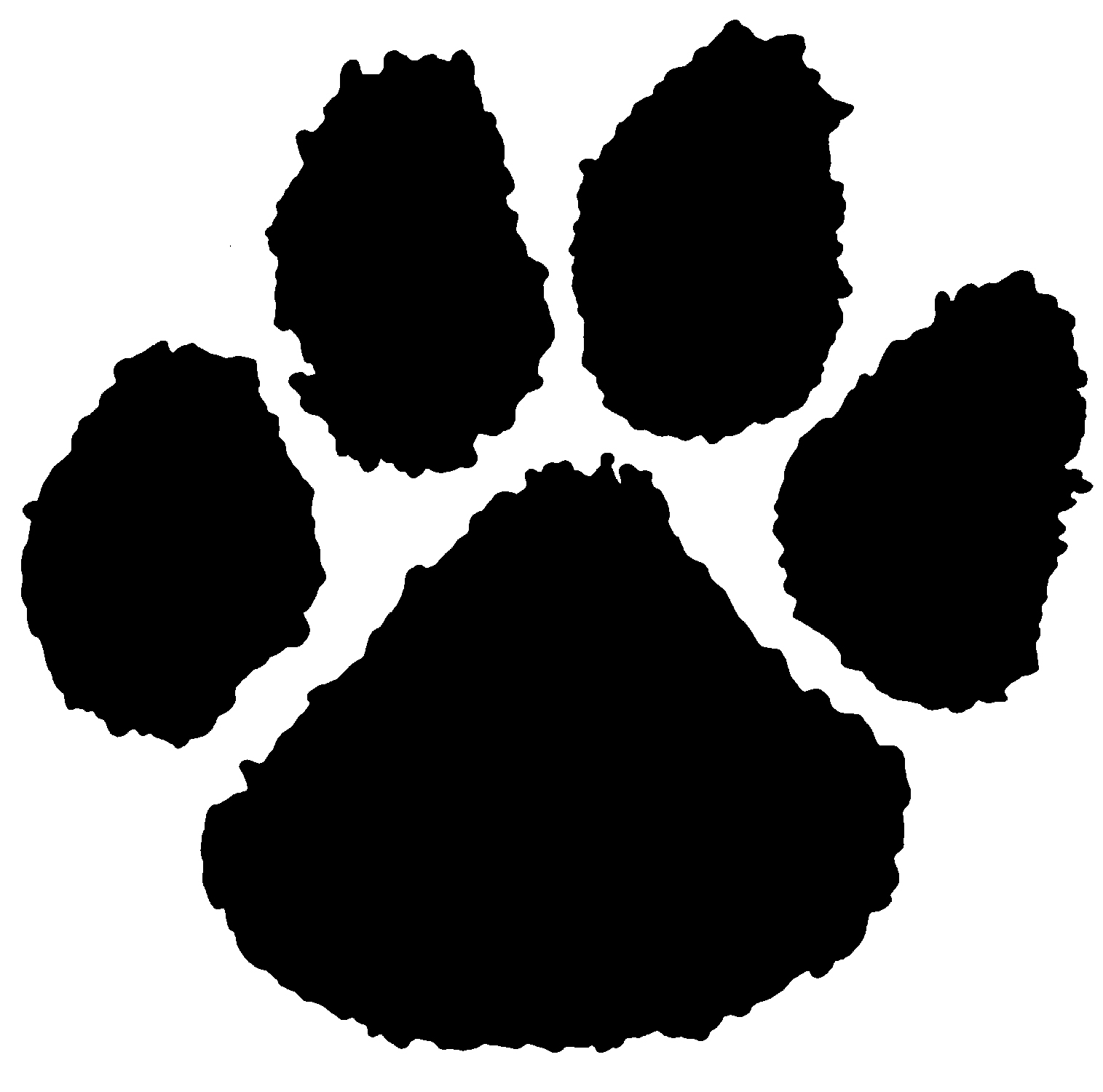 1515x1500 Png Tiger Paw Transparent Tiger Paw Images
