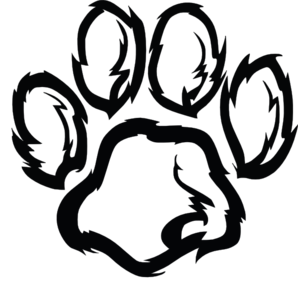 298x288 Wildcat Paw Plain Clip Art School Theme Tiger Paw, Tiger