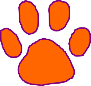 Clemson Paw Clip Art 298x282 Clemson Paw Clip Art